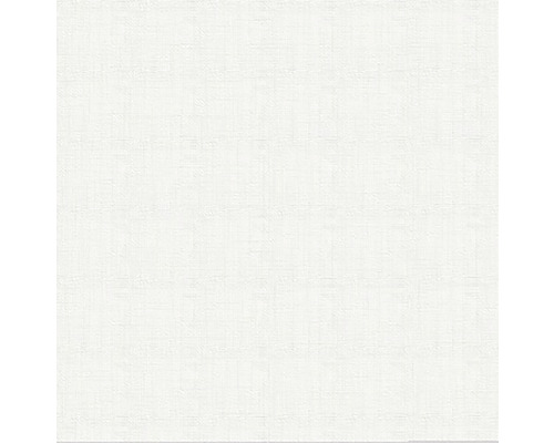Papier peint intissé 104872 Highland uni Hessian blanc Motif de papier peint avec une légère structure