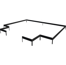 Fondation Juliana Orangerie 15,1 m² 439 x 296 cm noir