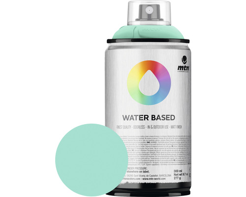 MTN Montana Water Based peinture aérosol RV-219 Turquoise Green 300 ml