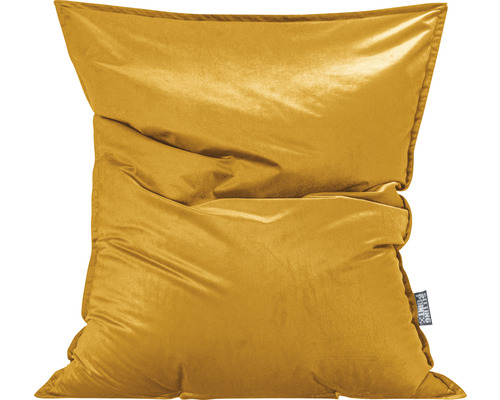 Pouf coussin Sitting Point Bigbag Marla env. 380 litres jaune moutarde 170x130x20 cm Pouf coussin Sitting Point Bigbag Marla env. 380 litres jaune moutarde 170x130x20 cm