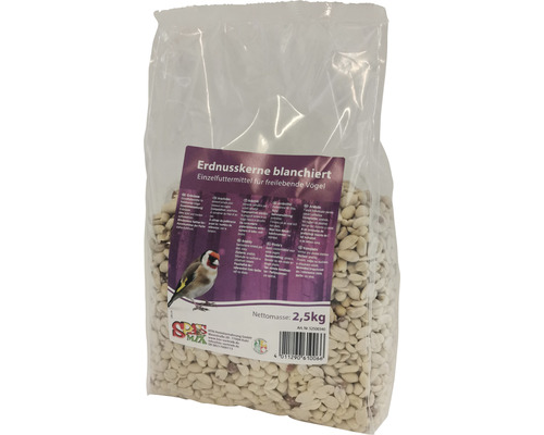 Spass Mix Nourriture d'hiver pour oiseaux graines de cacahuètes 2.5 kg