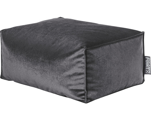 Pouf Sitting Point Roll Marla env. 100 litres anthracite 55x65x35 cm