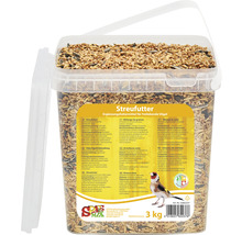 Mélange de graines pour l'hiver en seau, mélange de graines pour oiseaux sauvages 3 kg, 5 l