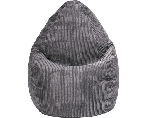 Pouf coussin Sitting Point Beanbag Shara XL env. 220 litres anthracite 70x110 cm