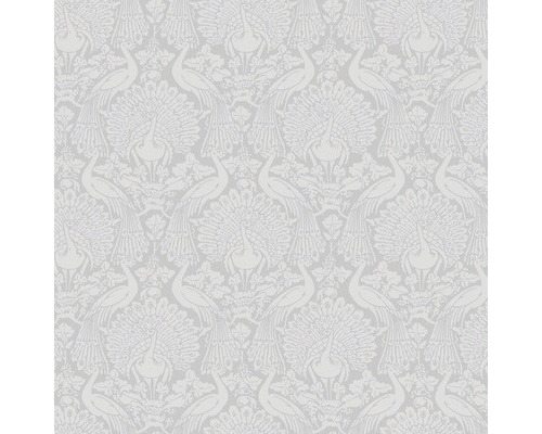 Papier peint intissé 114911 Laura Ashley Peacock gris