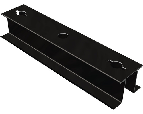 Rail profilé avec découpes pour la fixation