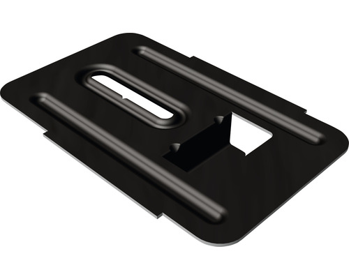 Plaque de base pour rail de montage