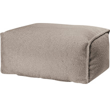 Tabouret carré avec revêtement textile