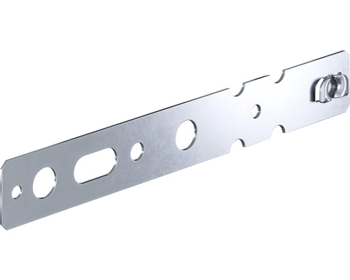 Befestigungsschiene mit Aussparungen für die Montage