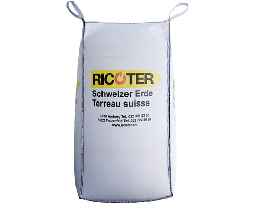 Ricoter Couche de support pour gazon Big Bag 1200 l Big Bag de terre suisse Ricoter