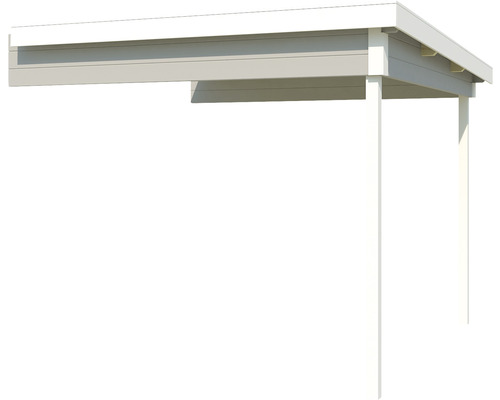 Abri de voiture indépendant en bois