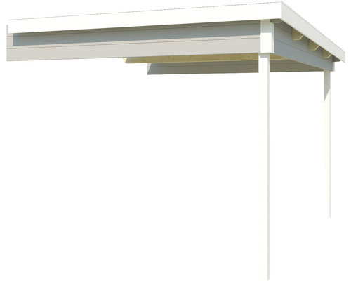 Abri voiture simple en bois