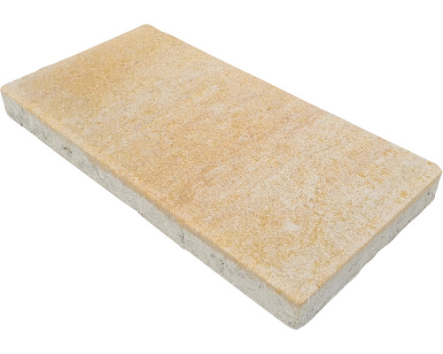 Beton Terrassenplatte iStone Alive sandstein 40 x 20 x 4 cm Einzelner Pflasterstein aus Stein
