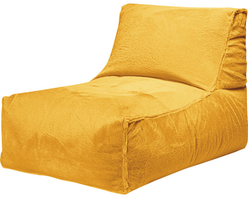 Fauteuil Sitting Point Rock Softy env. 280 litres jaune moutarde 65x100x65 cm