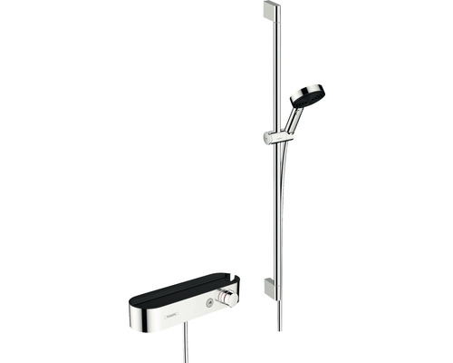 Armaturen-Set Duscharmatur mit Thermostat hansgrohe Pulsify Select S 105 3j Relex chrom 24270000 Armaturen-Set Duscharmatur mit Thermostat hansgrohe Pulsify Select S 105 3j Relex chrom 24270000