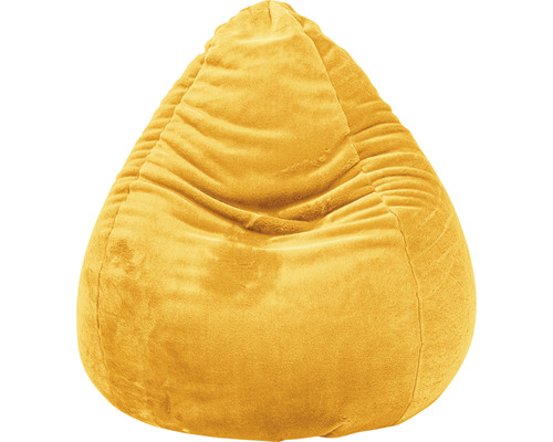 Sitzsack Sitting Point Beanbag Softy XL ca. 220 Liter senfgelb 70x110 cm