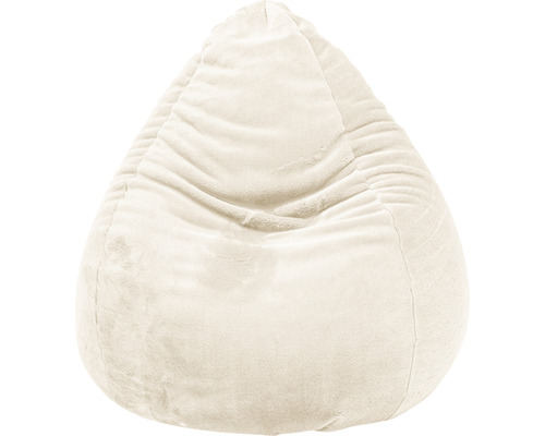 Pouf Sitting Point Beanbag Softy XL env. 220 litres beige naturel 70x110 cm