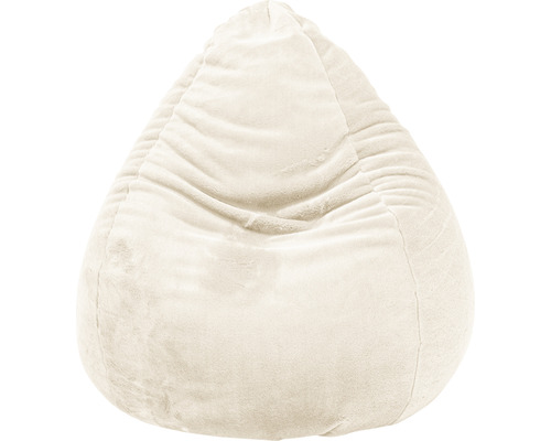 Sitzsack Sitting Point Beanbag Softy XL ca. 220 Liter natur beige 70x110 cm Sitzsack aus Stoff