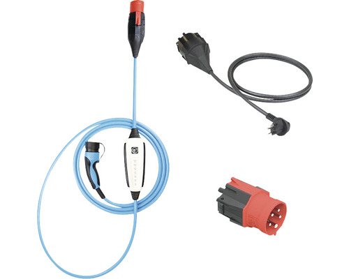 E-Auto Ladestation NRGkick Set 32A L. 5 m WLAN Bluetooth Steckeraufsatz Typ  J 8A CH - HORNBACH