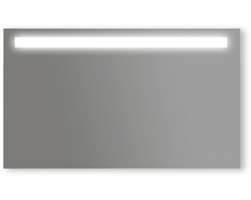 LED Badspiegel Luna 120x70 cm Rechteckiger Spiegel mit integrierter Beleuchtung