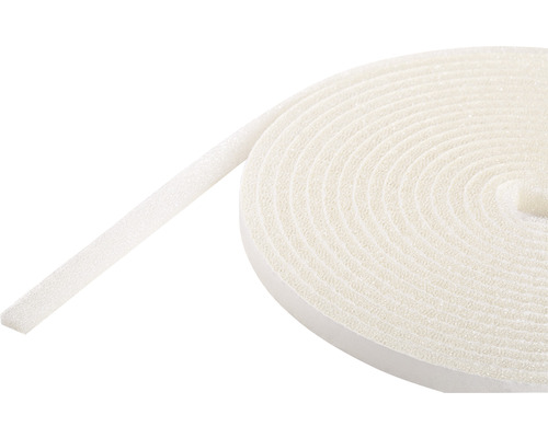 fix-o-moll Schaumstoffdichtung selbstklebend weiss 6 m 1-3,5 x 10 mm Schaumstoffdichtungsband auf Rolle