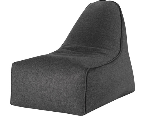 Sitzsessel Sitting Point Boogie Felt ca. 280 Liter anthrazit 100x70x80 cm Grauer Sitzsack Sessel