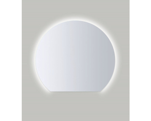 Miroir de salle de bains à LED Ambiente Whitemoon 90x80 cm