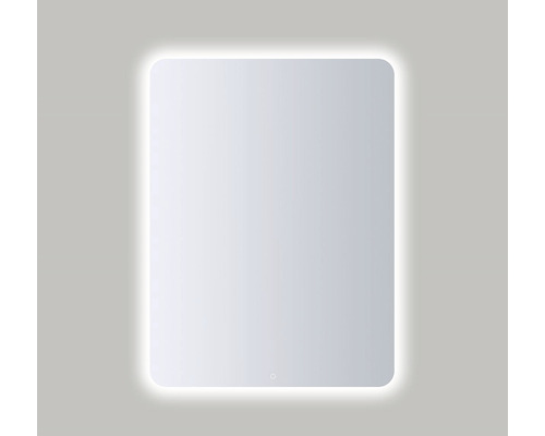 Miroir de salle de bains à LED Ambiente Rounded 60x80 cm