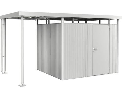 Toiture latérale biohort pour abri de jardin HighLine 3 taille S 150 x 235 cm argent métallique Toiture latérale biohort pour abri de jardin HighLine 3 taille S 150 x 235 cm argent métallique
