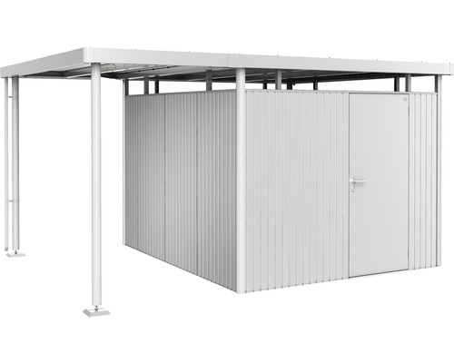 Toiture latérale biohort pour abri de jardin HighLine 5 taille S 150 x 315 cm argent métallique Toiture latérale biohort pour abri de jardin HighLine 5 taille S 150 x 315 cm argent métallique