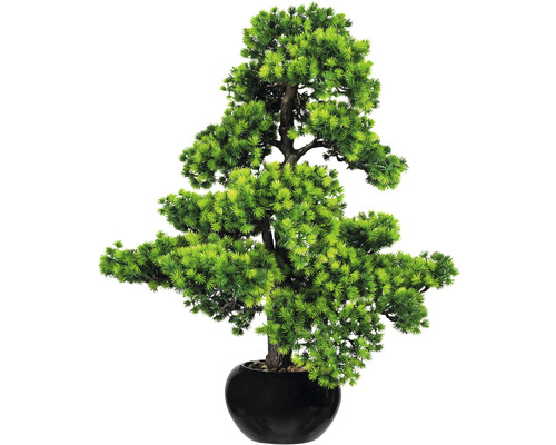 Kunstpflanze Bonsai Lärche H 70 cm grün