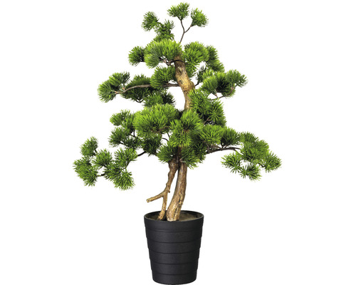 Kunstpflanze Bonsai Kiefer Ø 40 H 60 cm grün