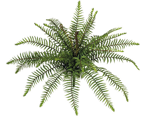Plante artificielle buisson de fougère h 45 cm vert