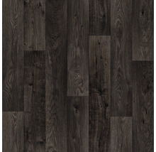 Plancher en bois foncé avec grain de bois