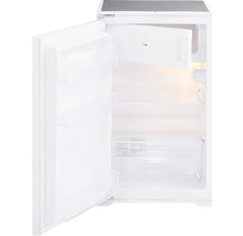 Réfrigérateur ouvert avec intérieur