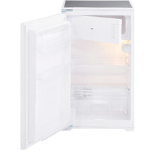 Réfrigérateur blanc ouvert