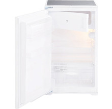 Réfrigérateur ouvert avec intérieur