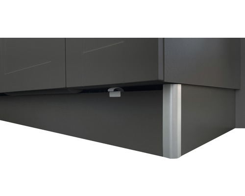 Barre de finition Optifit anthracite SRVB-420+