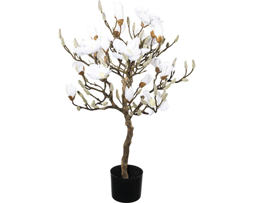 Kunstpflanze Magnolienbaum H 94 cm grün