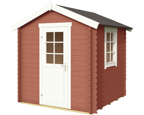 Abri de jardin en bois avec porte et fenêtre