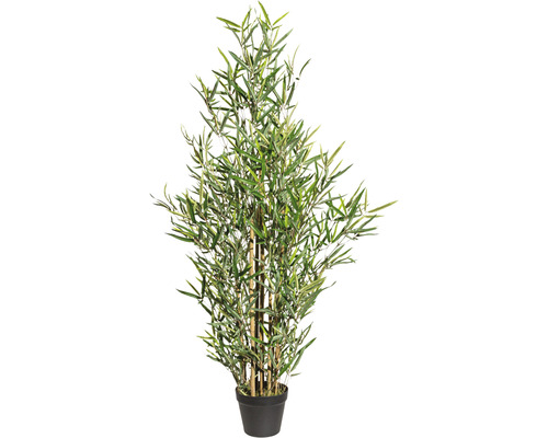 Kunstpflanze Minibambus H 120 cm grün