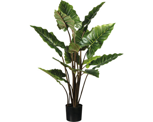 Plante artificielle Taro h 140 cm vert