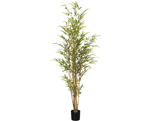 Kunstpflanze Bambus H 150 cm grün