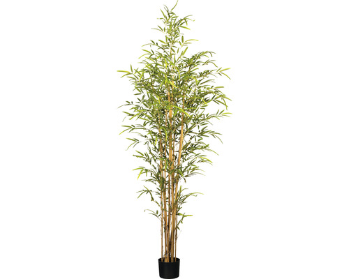 Plante artificielle Bambou H 180 cm vert buissonnant