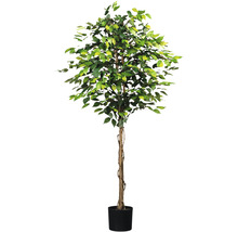 Ficus artificiel en pot pour la décoration intérieure