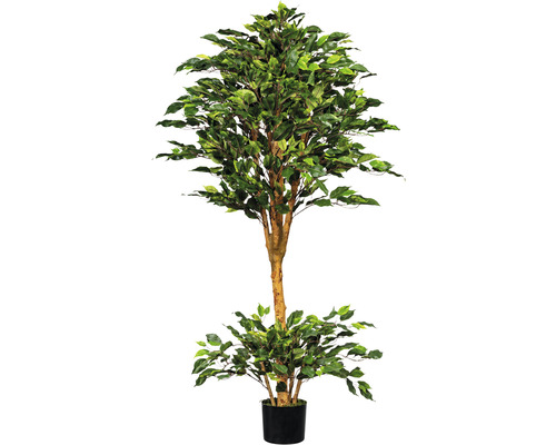 Kunstpflanze Ficus Benjamin H 150 cm grün