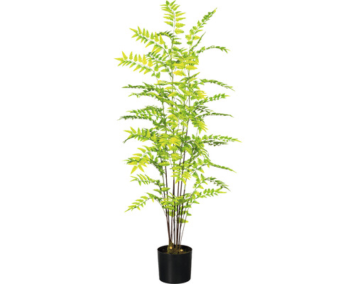 Kunstpflanze Goldschuppenfarn H 120 cm grün