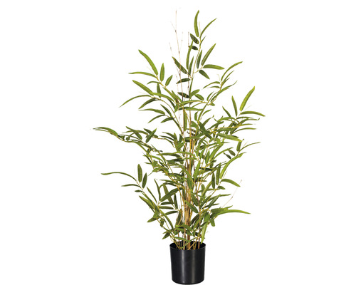Kunstpflanze Bambus H 70 cm grün