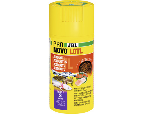 Granulatfutter JBL PRONOVO LOTL GRANO S 100 ml Click Axolotl