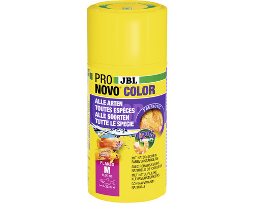 Nourriture en flocons JBL PRONOVO COLOR FLAKES M 100ml